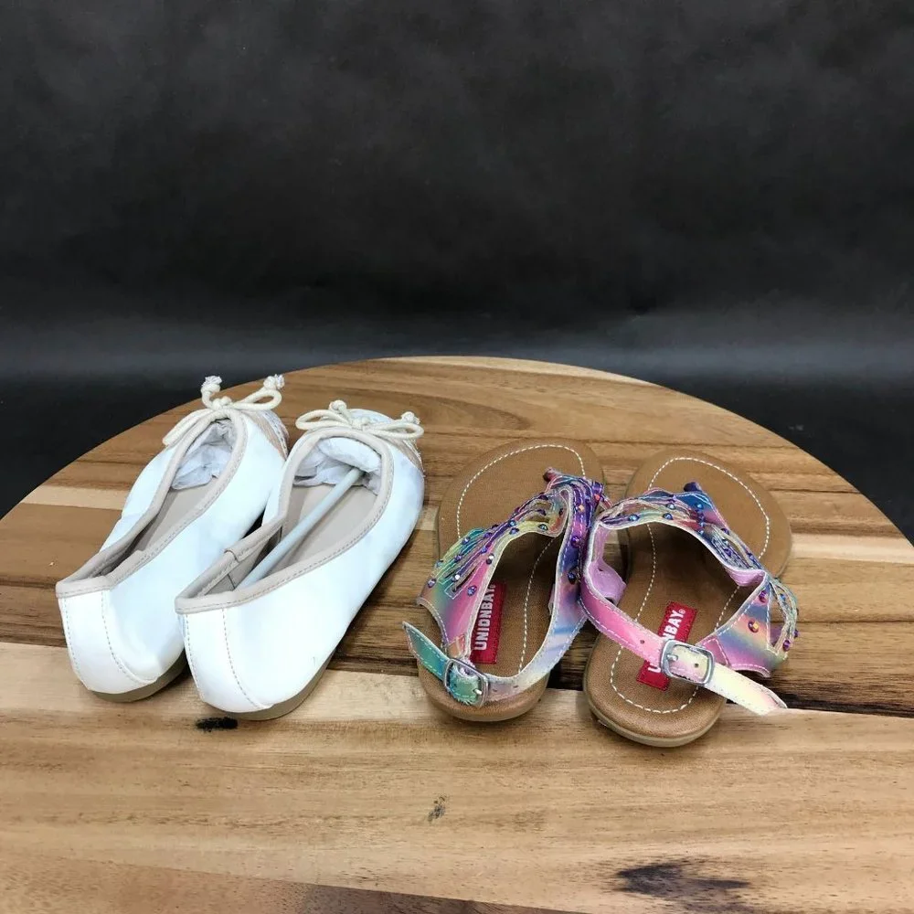 UnionBay Sandals and Flats 2 Pack Little Kids Size 13